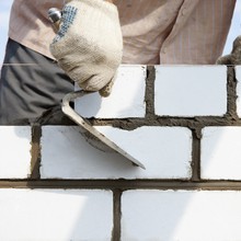 Praha 10, Jerevanská - zednické práce