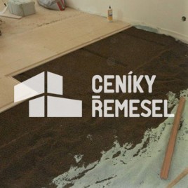 Vyrovnání podkladu osb deskou s podsypem do 40mm a prošroubováním (2x OSB deska)