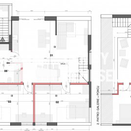 Návrh dispozice bytu do 130m2