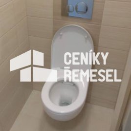 Demontáž závěsného wc