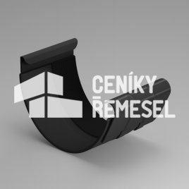 Montáž okapové spojky