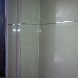 obklady a dlažby v zrekonstruované koupelně