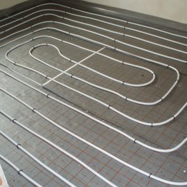 montáž podlahového vytápění