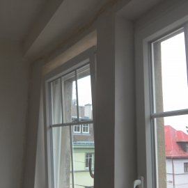 nová okna a vymalování