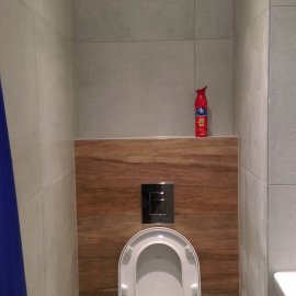 Praha 5 - Košíře -  Rekonstrukce koupelny a WC - mísa