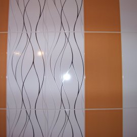 Hlubočany - rekonstrukce koupelny - obklady - vzor