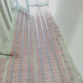 Řitka - rekonstrukce domu - elektro topné pásy