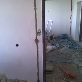 Elektroinstalační práce při rekonstrukci bytu