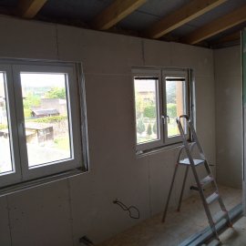 částečná rekonstrukce bytu a přístavby