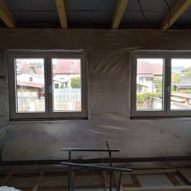 částečná rekonstrukce bytu a přístavby