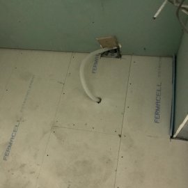  částečná rekonstrukce bytu - fermacellová podlaha