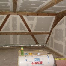 SDK šikminy, stropy