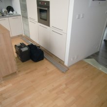 pokládka plouvocí podlahy