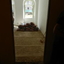 místnost před pokládkou podlahy