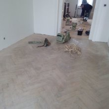 podlaha před rekonstrukcí