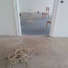 podlaha před rekonstrukcí