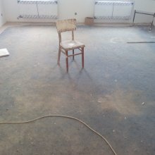 koberec před stržením