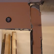 vybourání betonové zdi