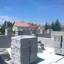 zdění obvodového zdiva