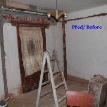 vysekání staré elektriky