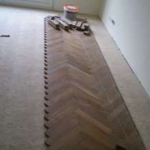 Pokládka parket, broušení, lakování