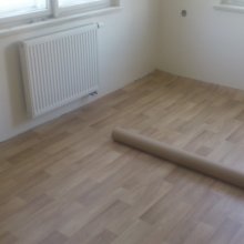pokládka PVC