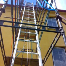 stavba výtahu