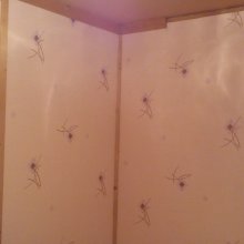 tapety v rekreační chatě