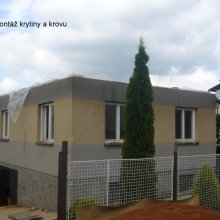 demontáž krytiny a krovu