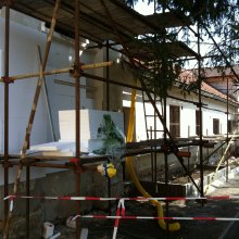 lepení a stěrkování fasády