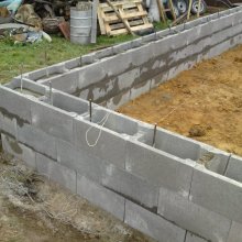 zdění ztraceného bednění