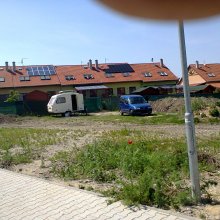 pozemek před realizací