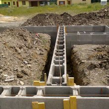 montáž ztraceného bednění