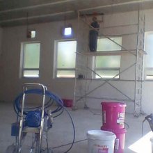 stěrkování stropů