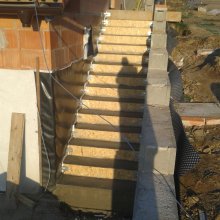 betonové schodiště