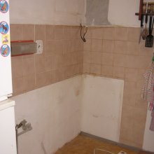 demontáž kuchyňské linky