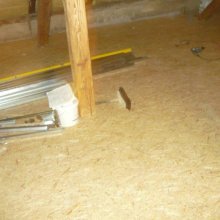 praha 6 - montáž sádrokartonů - osb podlaha