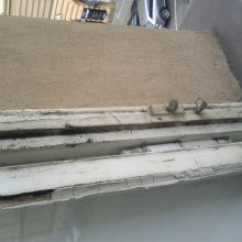 špalety před renovací