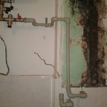 připojení původního bojleru