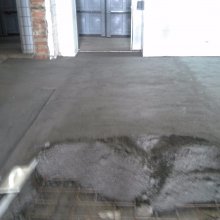 betonování podlahy