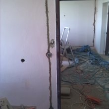 Elektroinstalační práce při rekonstrukci bytu