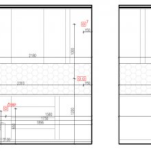 návrh kuchyňské linky