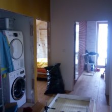 Montáž bazfalcových interiérových dveří