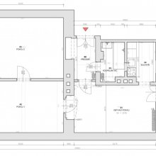 Holečkova - architektonické práce - stávající stav