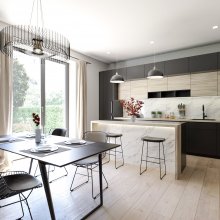 Kralupy nad Vltavou - rekonstrukce bytu 1 - vizualizace