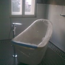 Zbraslav - rekonstrukce koupelny