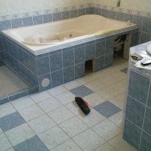 Neratovice - rekonstrukce koupelny