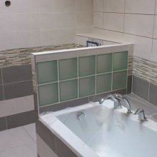 Kunratice - rekonstrukce koupelny 