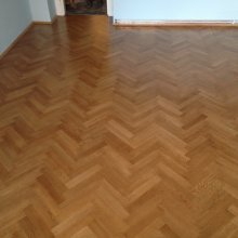 Praha - doložení parket