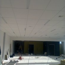 Jablonec - Atrera - montáž minerálních podhledů a SDK